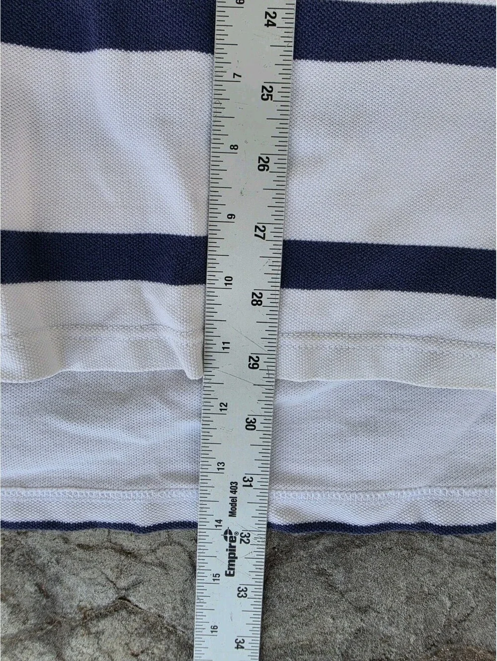 Vintage Polo Ralph Lauren Rugby Shirt 2XB Big Stripe Pony 80's or Early 90's